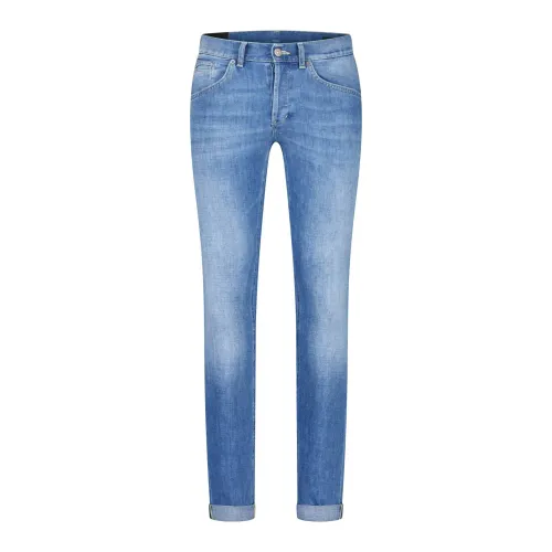 Dondup , Classic Denim Jeans ,Blue male, Sizes: