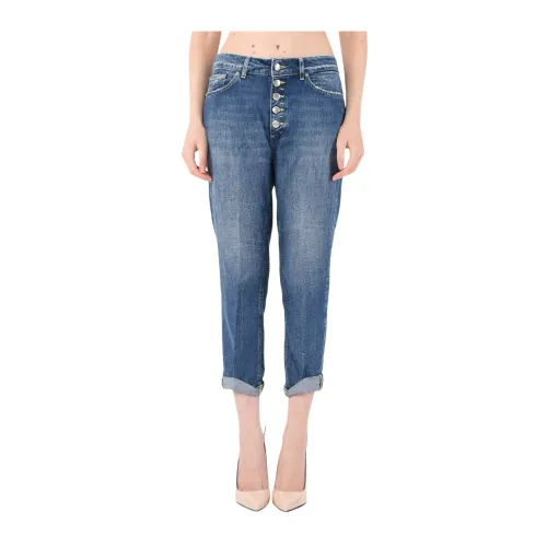 Dondup , Cropped Jeans ,Blue female, Sizes: