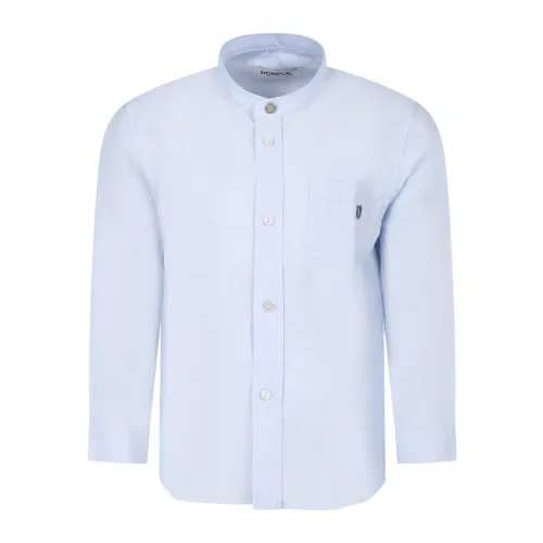 Dondup , Dmca012 0 Tv013 D128 Long Sleeves Shirts ,Blue male, Sizes: