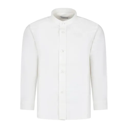 Dondup , Dmca015 0 Li004 0000 Long Sleeves Shirts ,White male, Sizes: