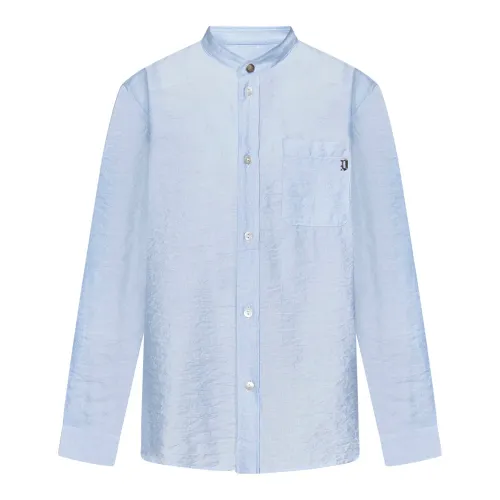 Dondup , Dondup Shirts Clear Blue ,Blue male, Sizes:
