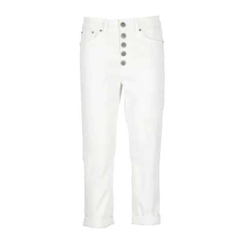 Dondup , Dondup Trousers White ,White female, Sizes: