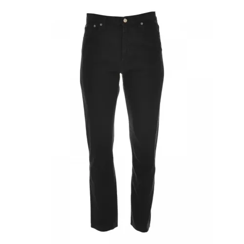 Dondup , Elegant Twisted Jeans ,Black female, Sizes: