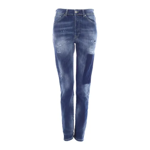 Dondup , Flattering Skinny Jeans for Fashion-Forward Females ,Blue female, Sizes: