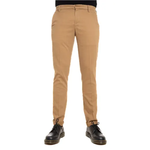 Dondup , Gaubert Trousers - Elegant and Comfortable ,Brown male, Sizes: