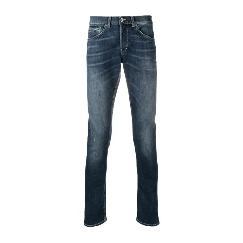 Dondup , George 800 Trousers ,Blue male, Sizes: