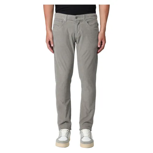 Dondup , George Pants ,Gray male, Sizes: