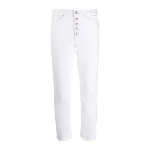 Dondup , `Gioiello Koons` Pants ,White female, Sizes: