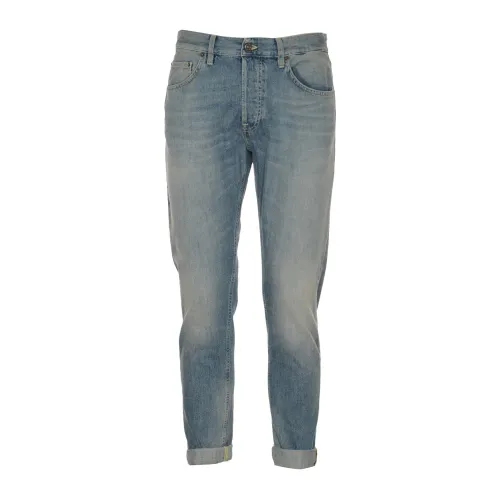 Dondup , Iconic Denim Jeans ,Blue male, Sizes: