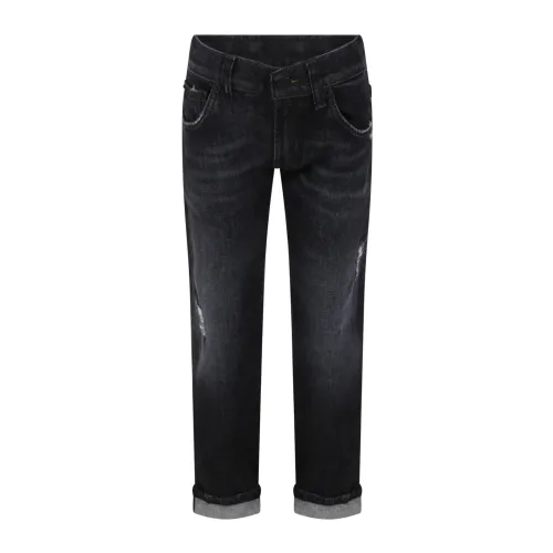 Dondup , Kids Jeans Pants ,Gray male, Sizes: