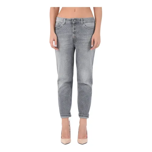Dondup , Loose-fit Jeans ,Gray female, Sizes: