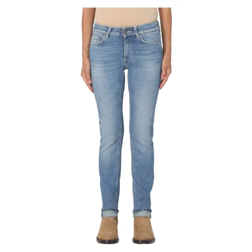 Dondup , Monroe Jeans - Stylish and Trendy Denim ,Blue female, Sizes: