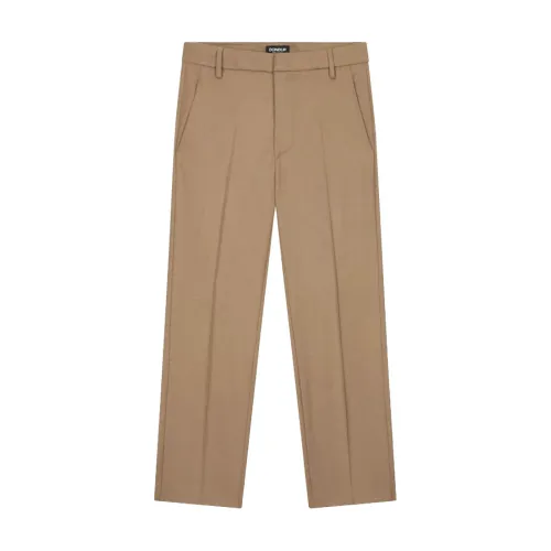 Dondup , Nima Wool Pants - Clic Style ,Brown female, Sizes: