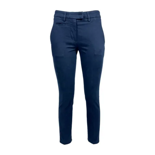 Dondup , Perfect Slim Chino Trousers ,Blue female, Sizes: