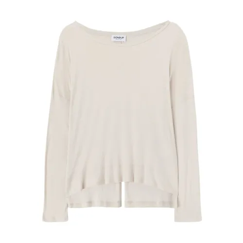 Dondup , Sand Sweaters for Women ,Beige female, Sizes: