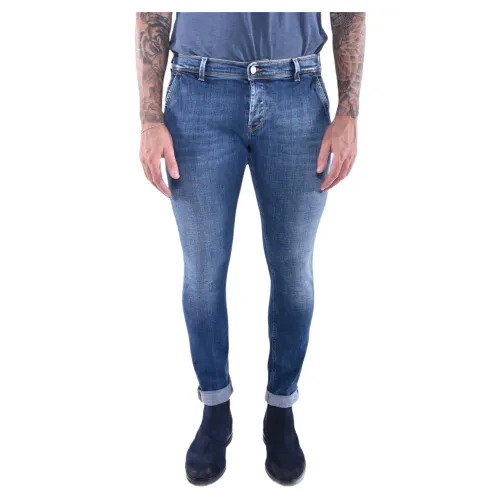 Dondup , Skinny Denim Jeans for Men ,Blue male, Sizes:
