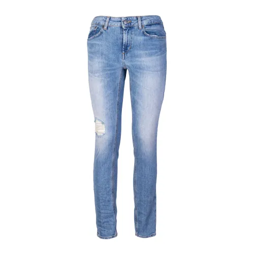 Dondup , Skinny Fit Denim Monroe Jeans ,Blue female, Sizes: