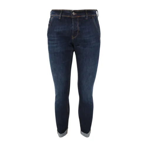 Dondup , Skinny Jeans ,Blue male, Sizes: