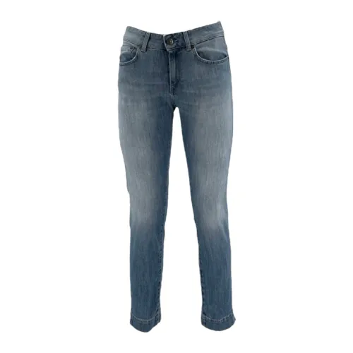 Dondup , Slim Fit Jeans ,Blue female, Sizes: