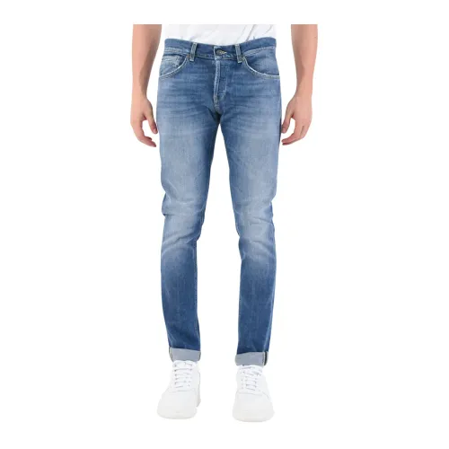 Dondup , Slim-fit Jeans ,Blue male, Sizes: