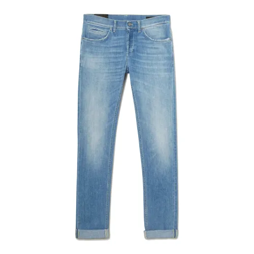 Dondup , Slim-fit Jeans for Men ,Blue male, Sizes: