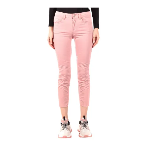 Dondup , Slim Fit Jeans ,Pink female, Sizes: