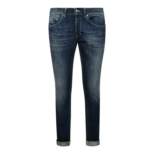 Dondup , Slim-Fit Jeans, Stylish and Comfortable ,Blue male, Sizes: