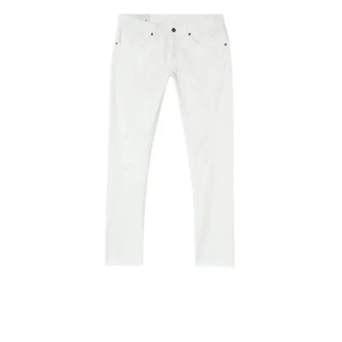 Dondup , Slim Fit Jeans ,White male, Sizes: