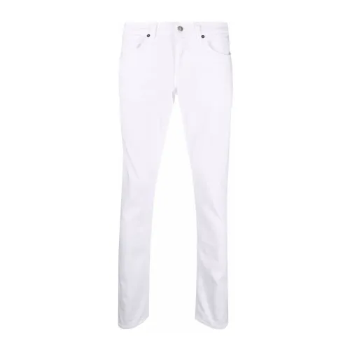Dondup , Slim Fit Jeans ,White male, Sizes: