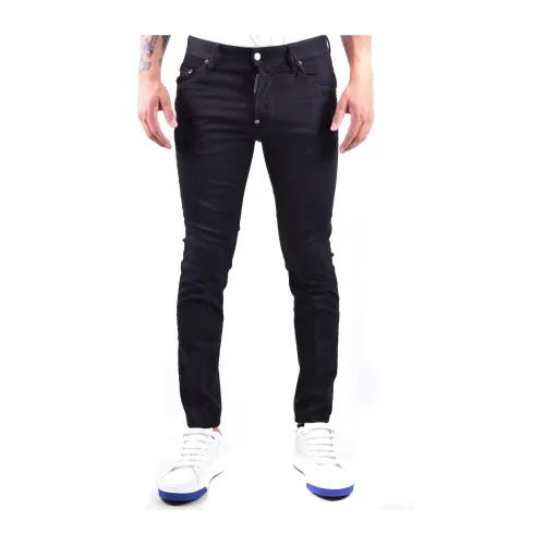 Dondup , Stylish Chinos for Men ,Blue male, Sizes:
