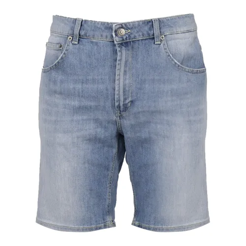 Dondup , Stylish Denim Shorts ,Blue male, Sizes: