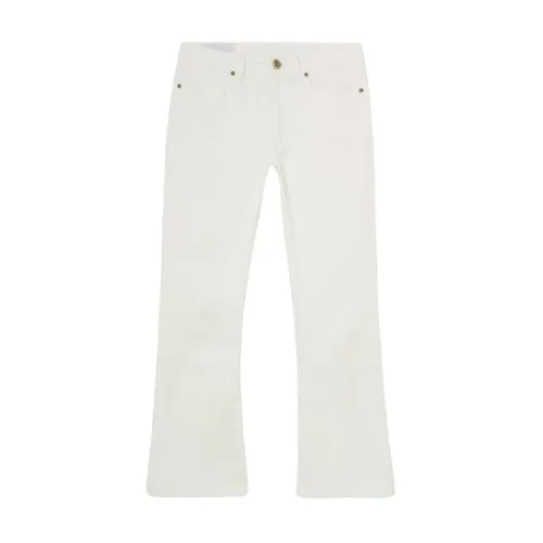 Dondup , Stylish Flared Jeans ,White female, Sizes: