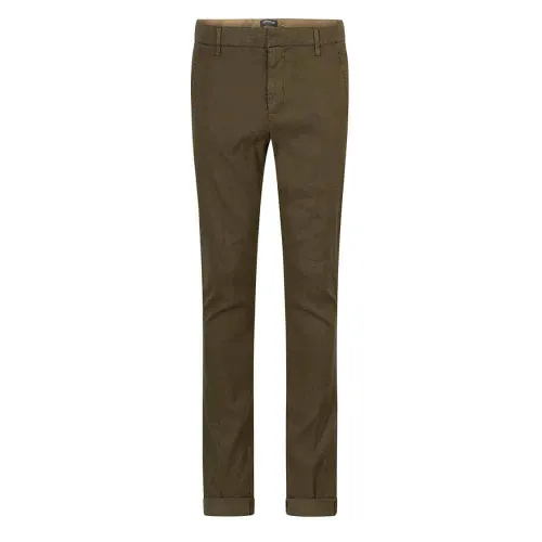 Dondup , Stylish Gaubert Pants for Men ,Green male, Sizes: