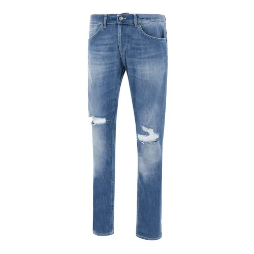Dondup , Stylish Jeans ,Blue male, Sizes: