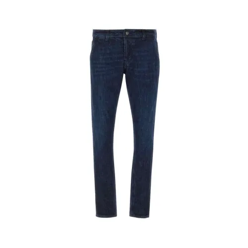 Dondup , Stylish Straight Jeans for Men ,Blue male, Sizes: