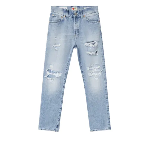 Dondup , Timeless Straight Jeans ,Blue female, Sizes: