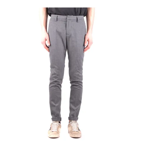 Dondup , Trousers ,Gray male, Sizes: