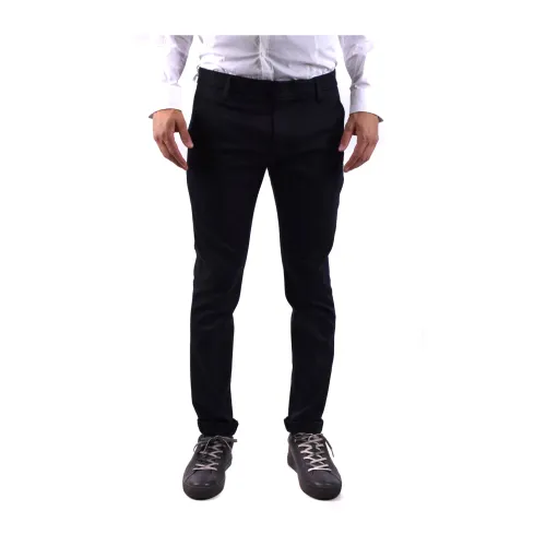 Dondup , Up235 Trousers - Stylish Model ,Blue male, Sizes: