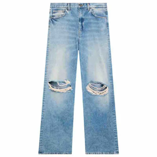 Dondup , Wide Jeans ,Blue female, Sizes: