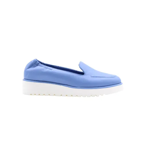 Donna Lei , Mocassin Shoes ,Blue female, Sizes:
