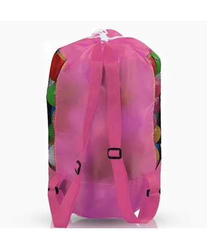 Doodle Storage Toy Play Mat Drawstring Organizer Foldable Large Kids Bag - Pink - One Size