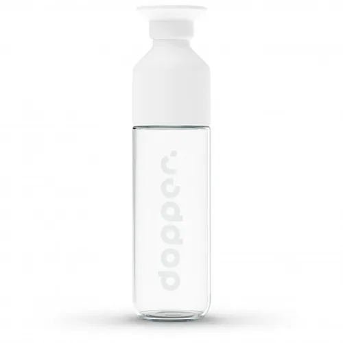 Dopper - Dopper Glass - Water bottle size 400 ml, white