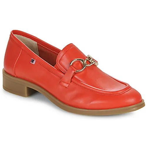 Dorking  HARVARD  women's Loafers / Casual Shoes in Red