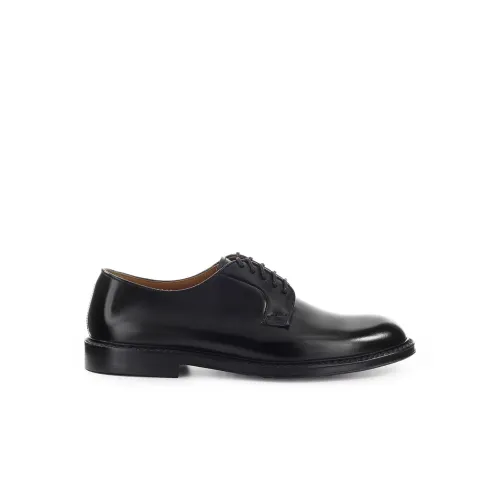 Doucal's , Derby Nero Derby Shoes ,Black male, Sizes: