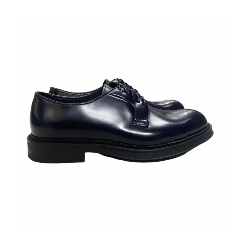 Doucal's , Derby Shoes ,Black male, Sizes: