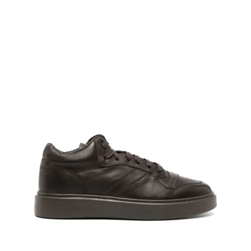 Doucal's , DOUCAL`s Mousse Sneakers ,Brown male, Sizes: