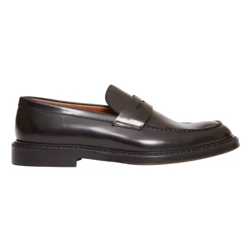 Doucal's , Loafers ,Black male, Sizes: