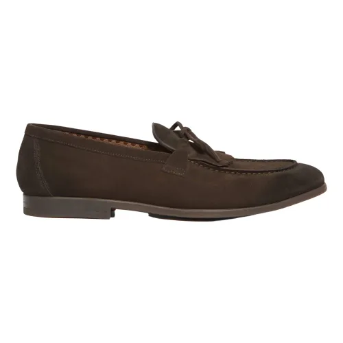Doucal's , loafers ,Brown male, Sizes: