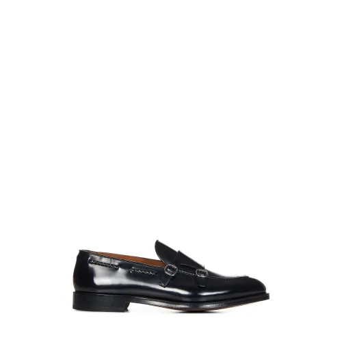 Doucal's , Loafers for Men ,Black male, Sizes: