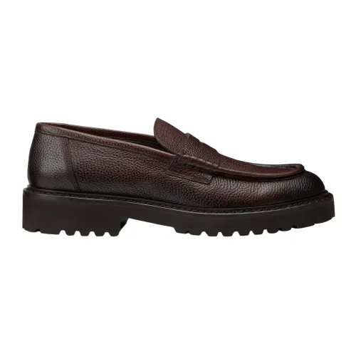 Doucal's , Loafers Phila ,Brown male, Sizes: